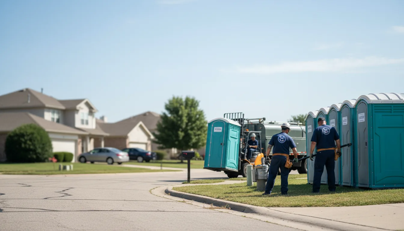 Porta Potty Rental in Pekin, IL near me